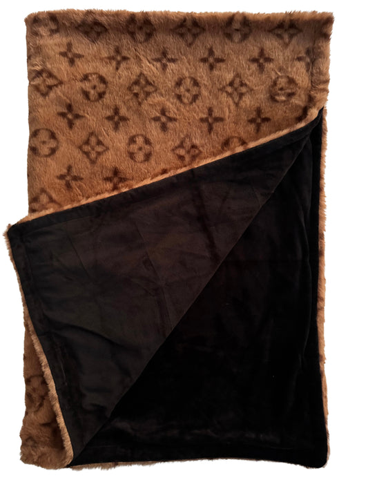 The Monogram Luxe Blanket