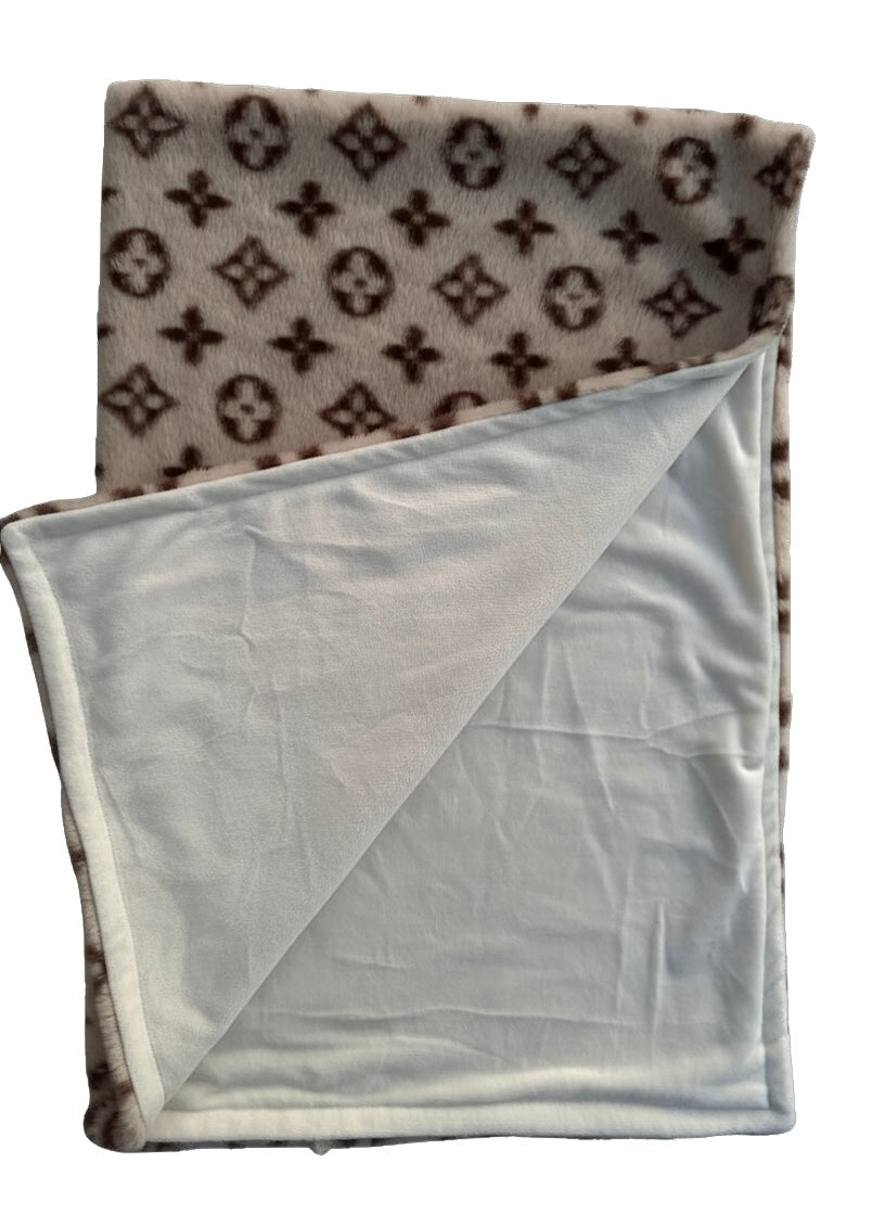 The Monogram Luxe Blanket
